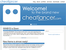 Tablet Screenshot of cheatlancer.com